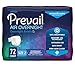 Prevail AIR Overnight Incontinence Briefs Unisex Adult Incontinence Briefs with Tabs Disposable Adult Diaper for Men Women Overnight Absorbency Size 2 72 Count 4 Packs of 18 - Image 1