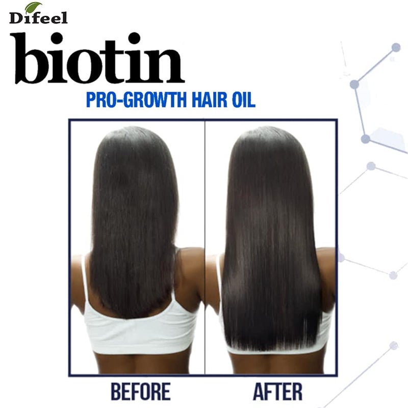 Difeel Premium Biotin Hair Oil 7.1 oz. (PACK OF 4) - Image 2