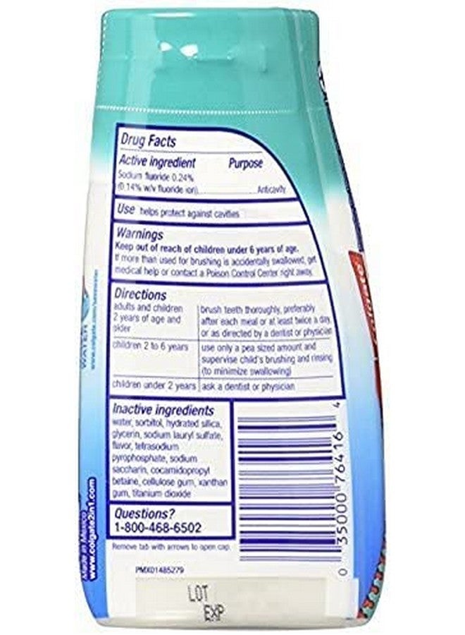 Colgate 2 in 1 Whitening Toothpaste Icy Blast Pack of 5 - Image 3