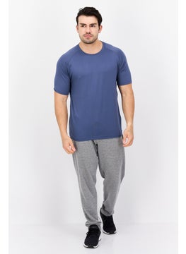 Legend Men Sportswear Fit Short Sleeves Training T-shirt, Slate Blue  - Image 4