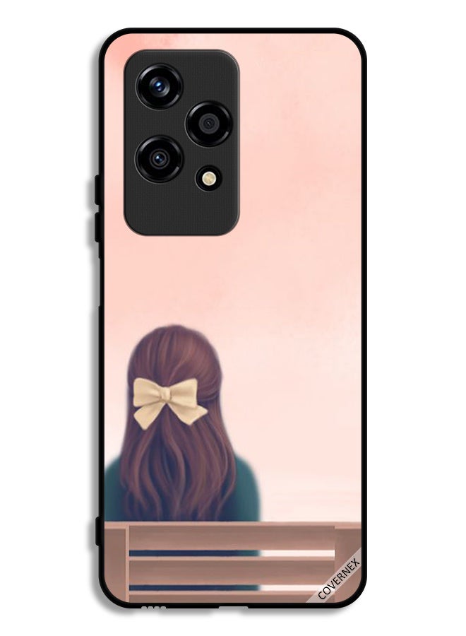 Covernex غطاء حماية لهاتف Honor 200 Lite 5G بطبعة فتاة لطيفة - Image 1