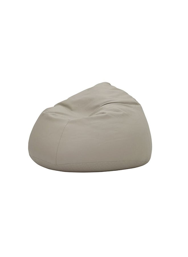 DANUBE HOME كرسي بين باج أكسفورد XXL مريح بمقعد واحد وأريكة كسولة للكبار والأطفال وكرسي لعب بتصميم عصري وإكسسوارات أثاث غرفة المعيشة الطول 140 × العرض 140 × الارتفاع 105 سم، بيج - Image 3