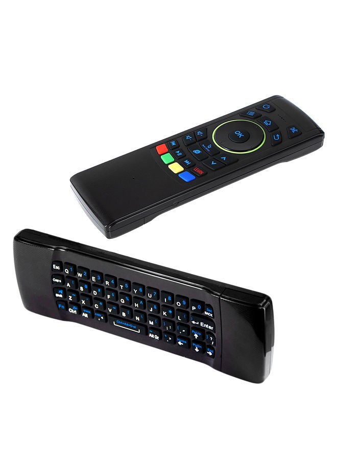 NIBEMINENT Wireless Keyboard Remote Control For Smart TV Black