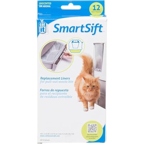 Hagen CatIt SmartSift Replacement Liners for PullOut Waste Bin Count of 12 157 in - Image 2