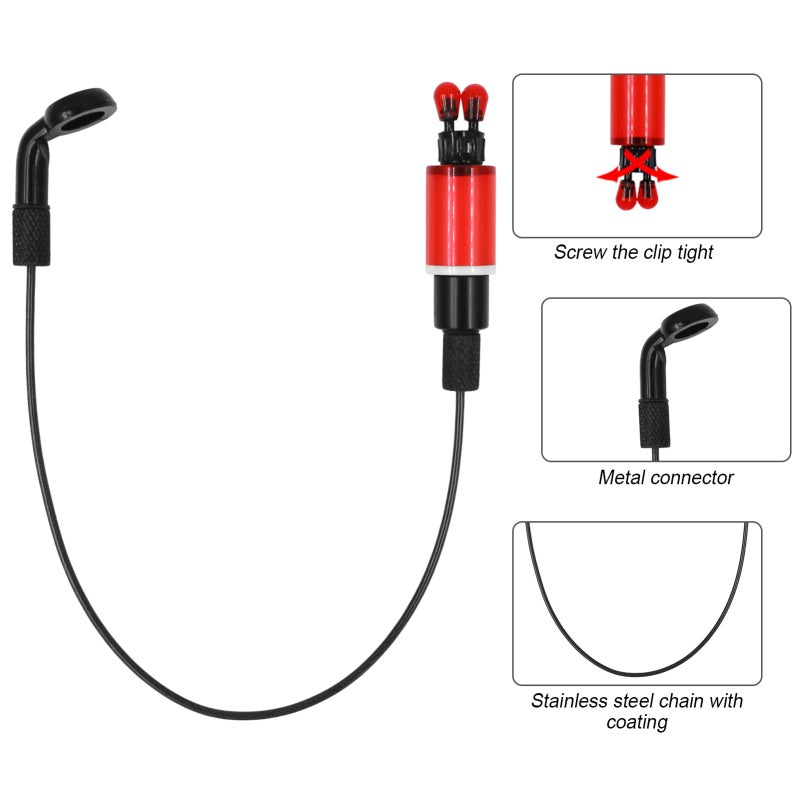 COONOR Fishing Alarm Fishing Tool Fishing Rod Indicator Fishing Chain Hanger Fishing Gadgets - Image 5