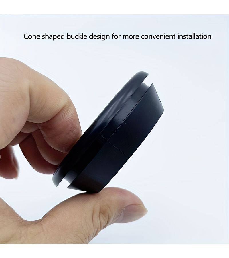KH 10 Black Soft Rubber Protective Coil 5 35mm Sealing Ring Threading Tapered Insulation Cover For Water Pipe Air Cable Wire - Image 5