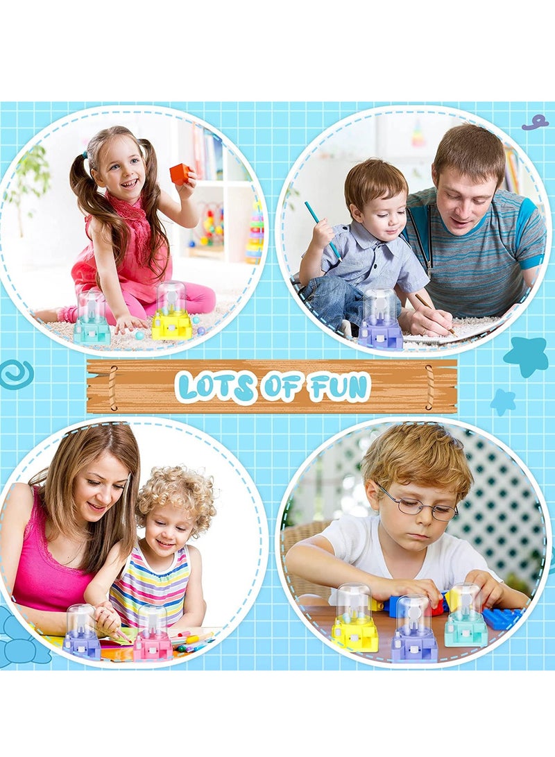 SOLARAE Claw Machine Pill Dispenser Candy Mini Vending Machine Claw Machine Toy Candy Dispenser Toy for Party Favor Machine Novelty Toys for Girl Boy Gift 4 Pcs - Image 4