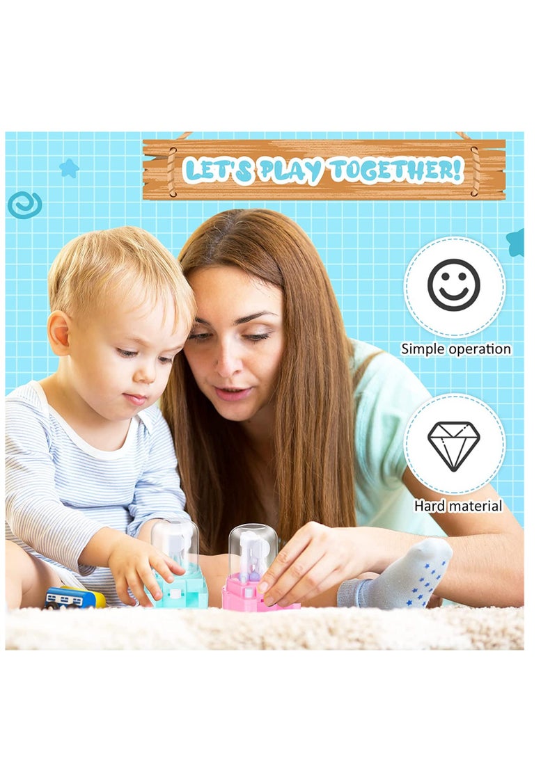 SOLARAE Claw Machine Pill Dispenser Candy Mini Vending Machine Claw Machine Toy Candy Dispenser Toy for Party Favor Machine Novelty Toys for Girl Boy Gift 4 Pcs - Image 5