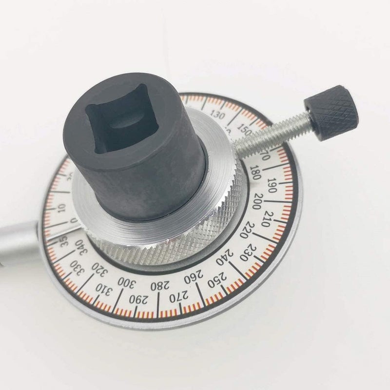 VASTOOLS Torque Angle Meter, 1/2" Drive Wrench Angle Gauge, 14" Flexible Clip Arm, CR-V Steel - Image 5
