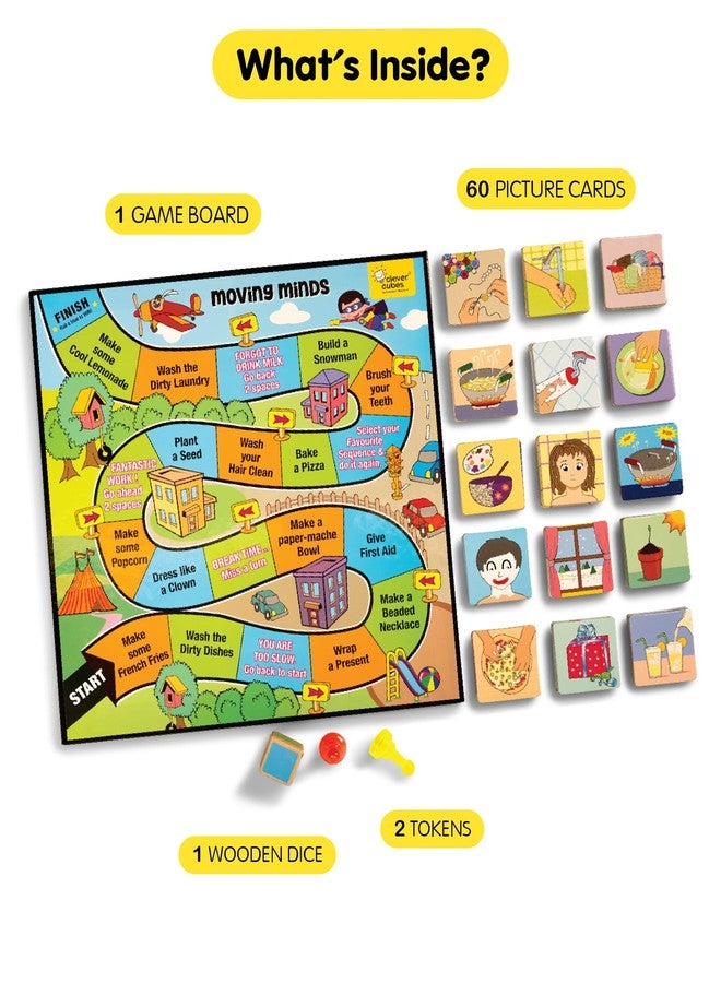 كليفر كيوبس مكعبات ذكية لتنمية العقول | ألعاب تعليمية ممتعة للأطفال | أفضل الهدايا التذكارية | لعبة لوحية تفاعلية للعائلة | متعددة اللاعبين من 1 إلى 4 لاعبين | ألعاب مناسبة للأطفال من عمر 3 إلى 6 سنوات (بنات وأولاد) | مرحلة ما قبل المدرسة - Image 3