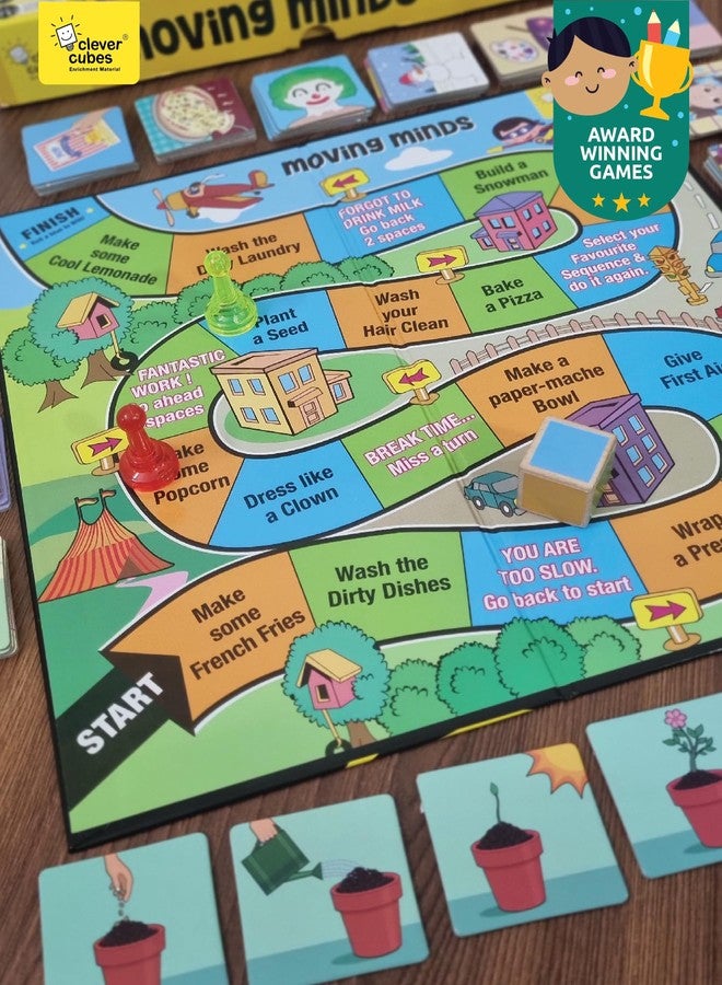 كليفر كيوبس مكعبات ذكية لتنمية العقول | ألعاب تعليمية ممتعة للأطفال | أفضل الهدايا التذكارية | لعبة لوحية تفاعلية للعائلة | متعددة اللاعبين من 1 إلى 4 لاعبين | ألعاب مناسبة للأطفال من عمر 3 إلى 6 سنوات (بنات وأولاد) | مرحلة ما قبل المدرسة - Image 2