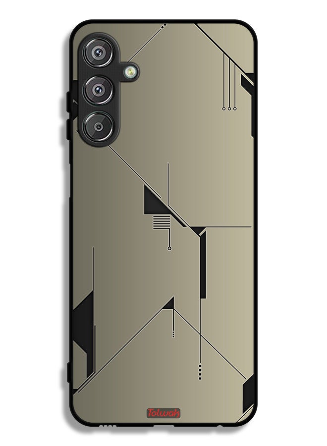 Tolwak Samsung Galaxy M15 5G Protective Case Cover Minimalism Abstract Digital Art - Image 1