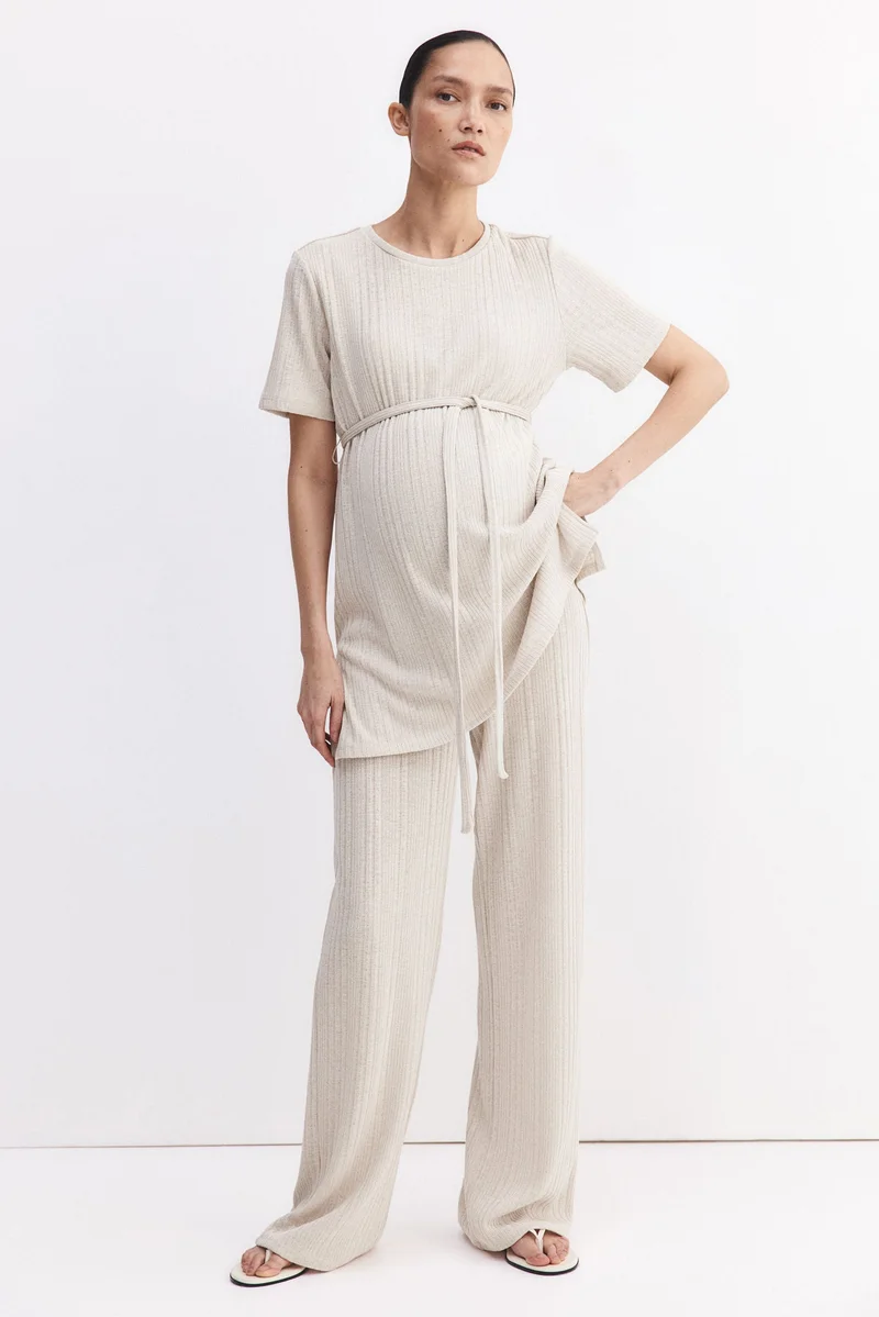 اتش اند ام طقم من نسيج مرن من تشكيلة ماما- عبوة من قطعتين