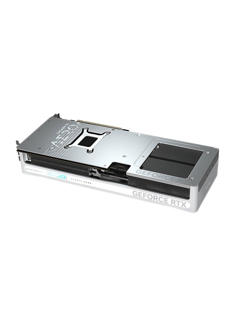 GIGABYTE GeForce RTX™ 5080 AERO OC SFF 16GB GDDR7 Graphics Card, 2730 MHz Core Clock, PCIe 5.0, WINDFORCE Cooling, RGB Lighting, Dual BIOS, 3x DisplayPort 2.1a, HDMI 2.1b, SFF-Ready, 7680x4320 Resolution, ATX Form Factor | GV-N5080AERO OC-16GD - Black - Image 4