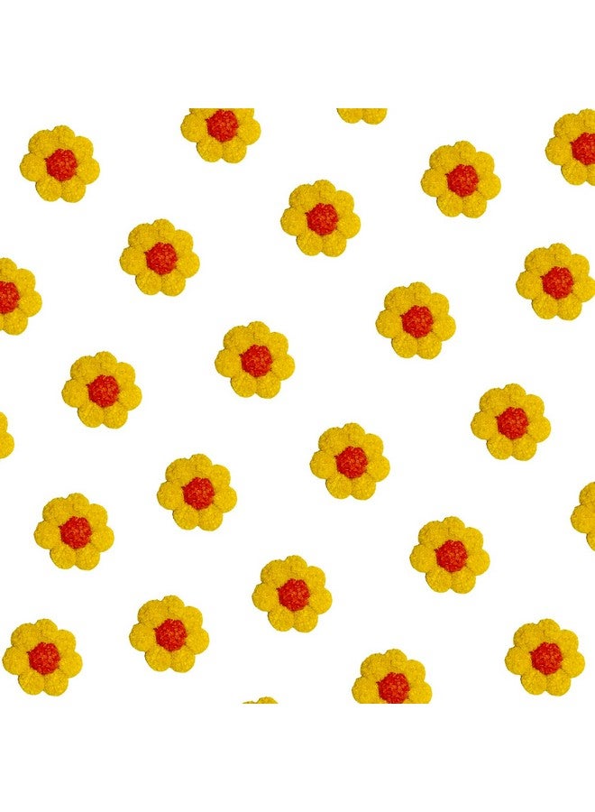 إس 2 إس زينة زهور القطيفة في المنزل، زهور صناعية معلقة، خلفية بسيطة للجدران (برتقالي وأصفر، عبوة مكونة من 12 قطعة) - Image 3