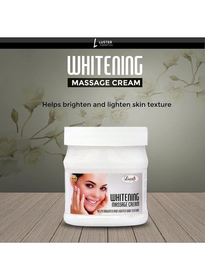 لاستر مجموعة تبييض الوجه | تساعد على تفتيح البشرة | مقشر الوجه | كريم تدليك | جل تدليك | عبوة للوجه | مجموعة تبييض الوجه للنساء والرجال | خالية من البارابين - 500 مل (عبوة من 4 قطع) - Image 4