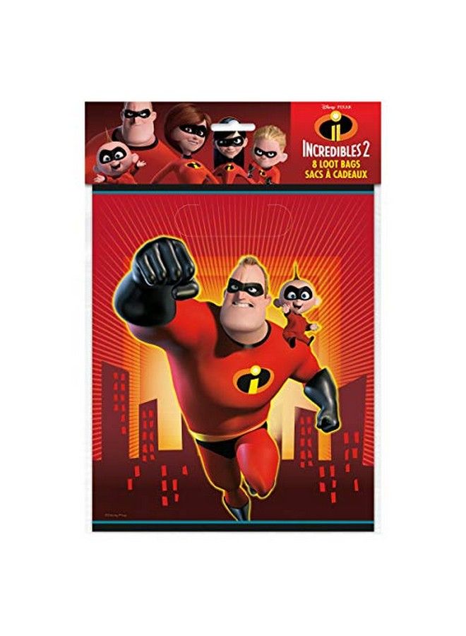 Unique The Incredibles Birthday Party Supplies Favor Bundle Pack Includes Loot Bags Paper Masks Pencils Bracelets Stickers - Image 3