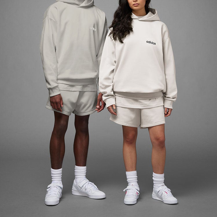 adidas Basketball Hoodie 'Grey' - Image 1