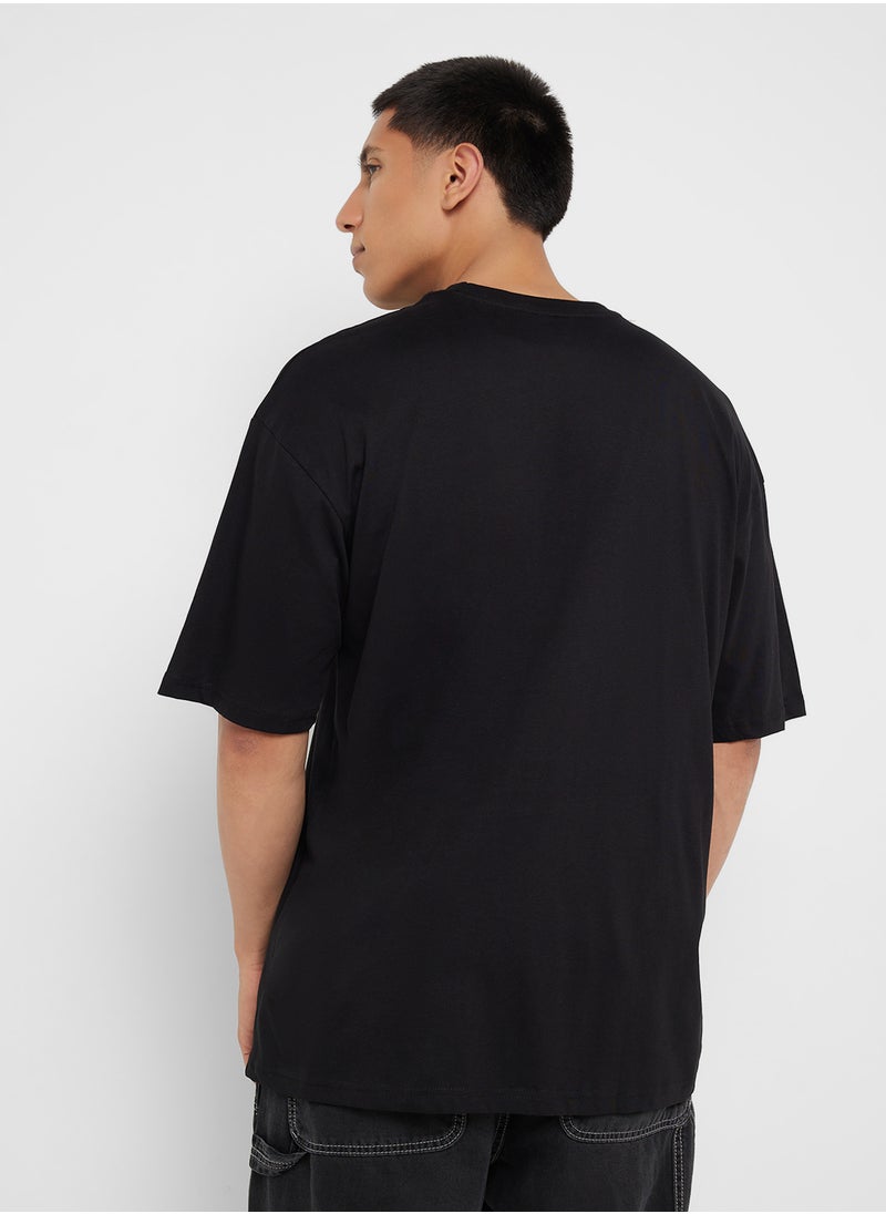 Graphic Print Oversized T-Shirt