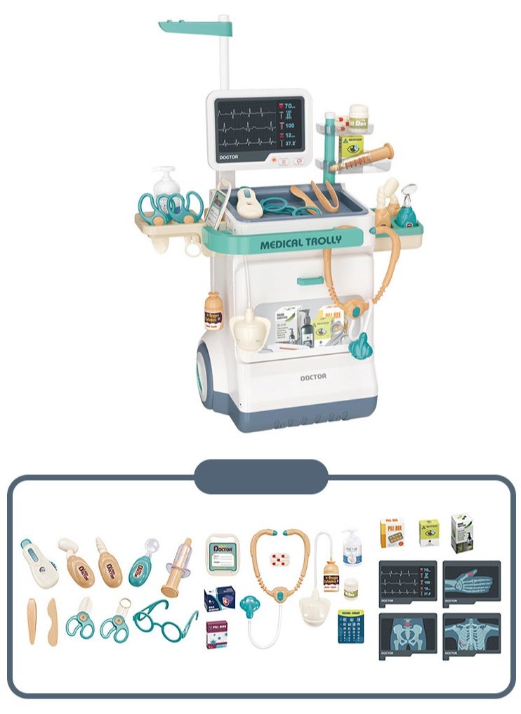 Star Core Children's play house toy simulation medical instrument therapy set 