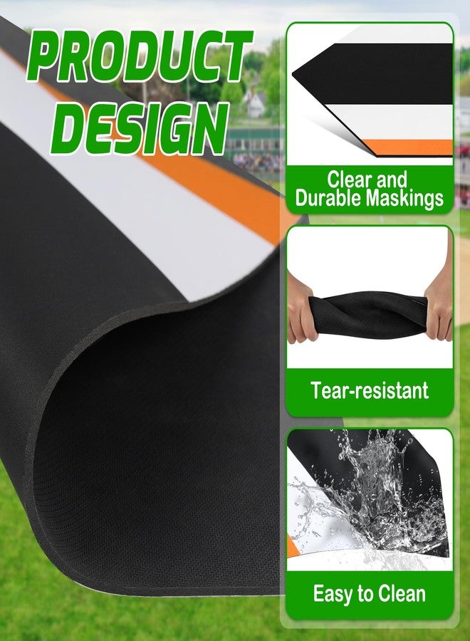 TRINKA 17 Inch Colored Baseball & Softball Home Plate with Carry Bag - Image 5