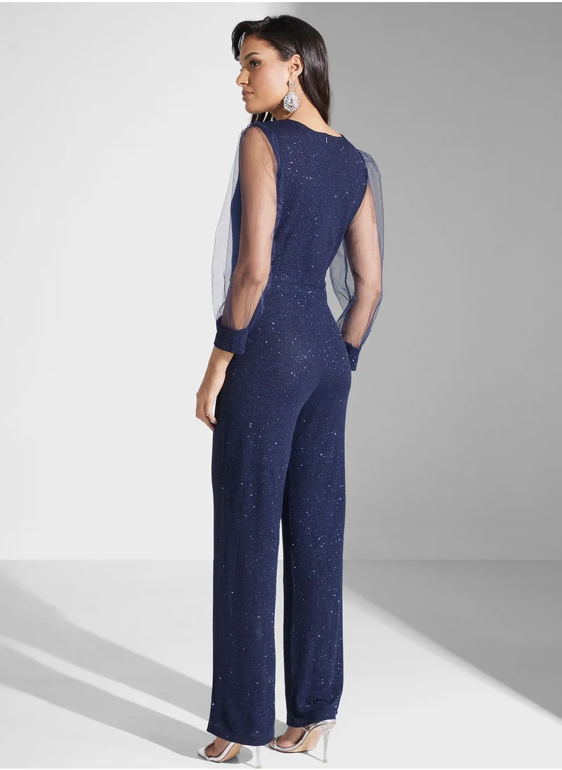 Khizana Shimmer Jumpsuit