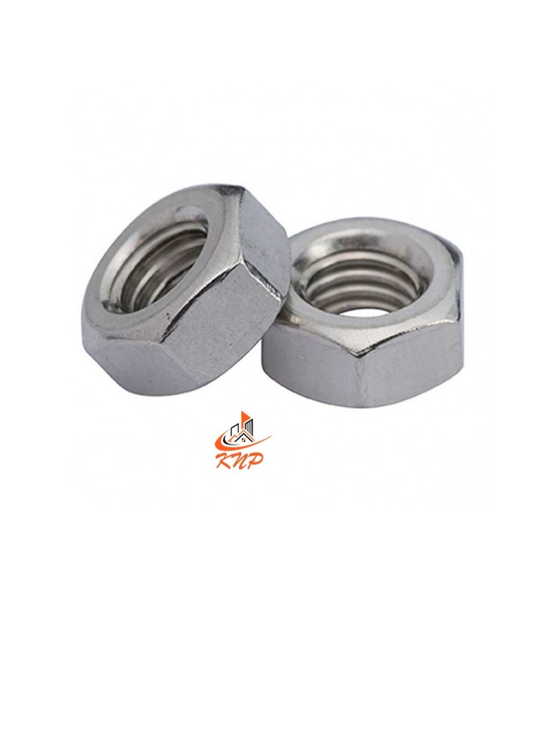 KNP Hex Nut M6 GI - Pack of 10pcs - Image 1