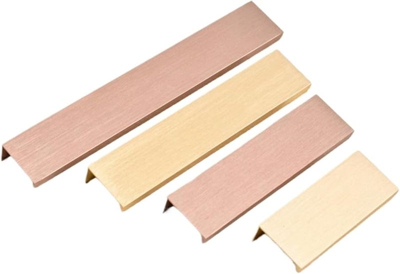 Gold X Large Invisible Drawer Handle Screws Set Furniture Cabinet Pulls Wardrobe Door Hidden Metal Handles - Image 1