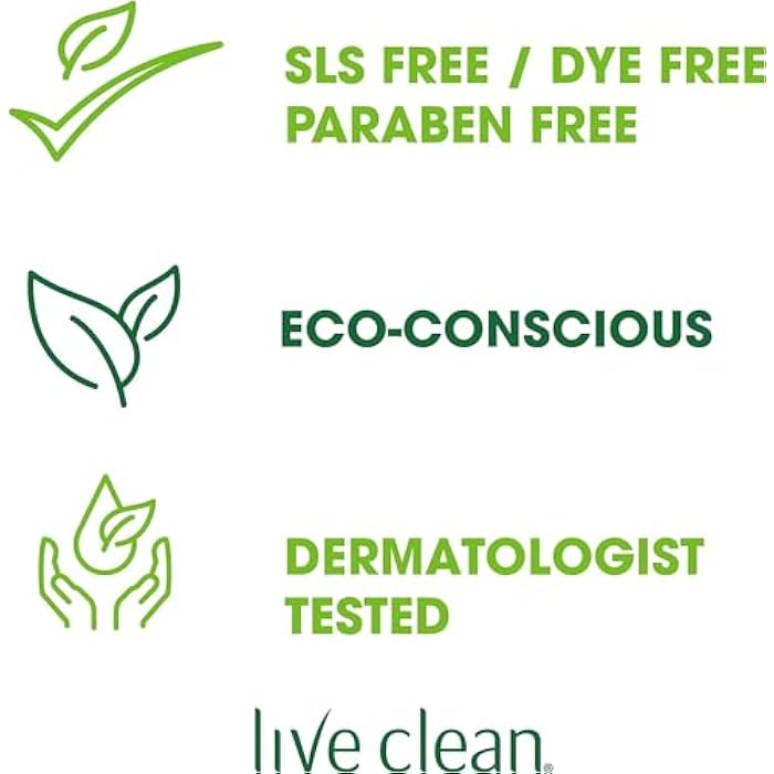 Live Clean Exotic Nectar Restorative Shampoo and Conditioner with Argan, Grape Seed, and Olive Oils, 12 oz each - Image 4