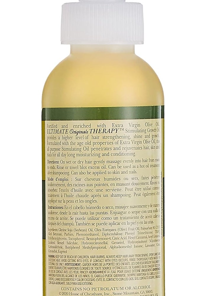 Africa's Best Ultimate Organic Extra Virgin Olive Oil Stimulating Growth Oil - 118ml - Image 2