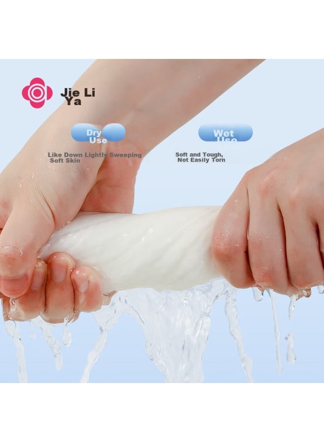 Grace Disposable C Pressed Towels For Travel And Outdoor Use, Thickened Absorbent For Hair Washing And Face Cleaning, Beauty 25*50cm*6 Pieces - Image 5