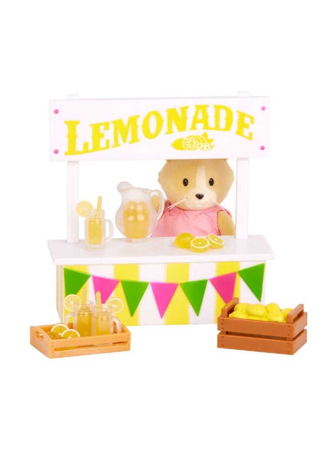 Lil Woodzeez Li'l Woodzeez - Honeysuckle Sweets & Treats Deluxe Food Truck Set - WZ6783  - Image 5