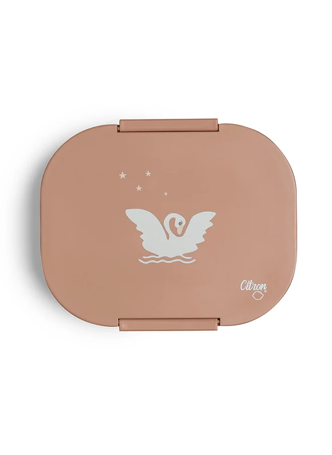 سترون Bio-Based Lunchbox - Swan - Eco-Friendly Bento for Kids