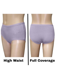 Love Bell Premium Cotton Four-way stretch Panties - MULTIPACK - Regular and Plus Sizes - Classic Briefs for Women (UAE/KSA, Alpha, XL, Regular, Regular, Scattered Flower - 6 Pcs Pack)  - Image 4