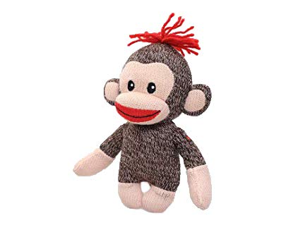 Plushland Original Curioso Brown Sock Monkey, Hand Knitted, Stuffed Animal Toy Gift-for Kids, Babies, Teens, Girls and Boys Baby Doll Present Puppet 6 Inches - Image 5