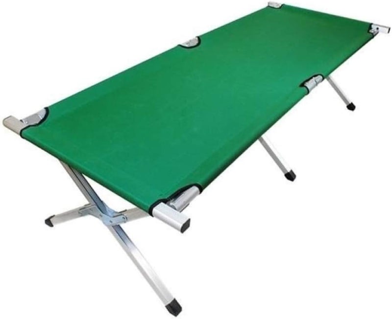 ALSafi-EST A canvas bed with an aluminum frame for trips and camping - Image 1
