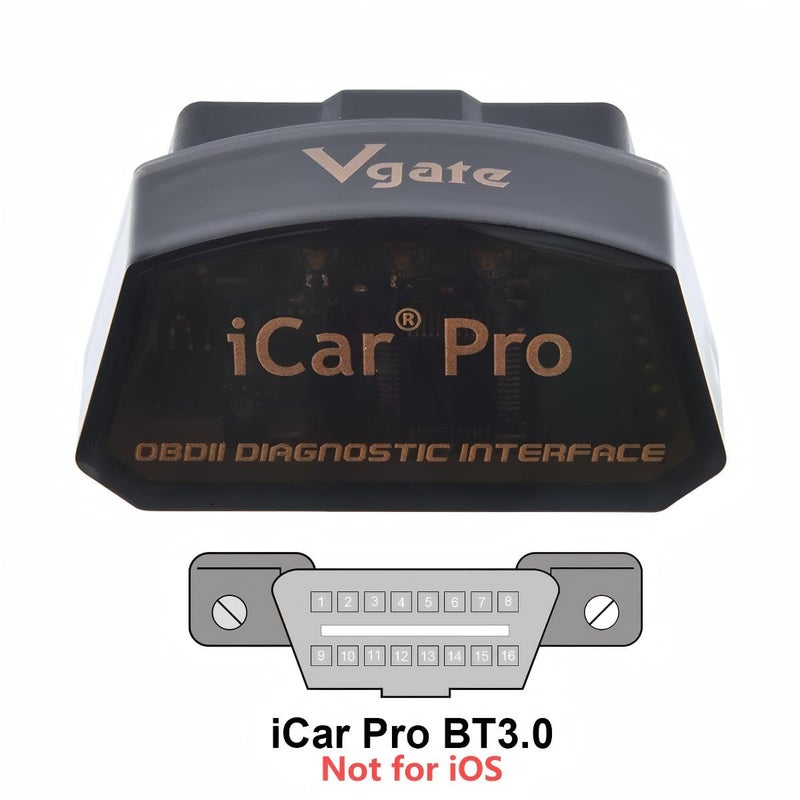 Vgate iCar Pro Bluetooth 3.0 OBD2 Scanner | Android Only â€“ Not for iOS â€“ Check Engine Light - Image 3