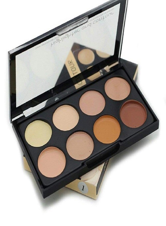 VBA Highlighter and Contour 8 Shades Concealer Palette - Image 3