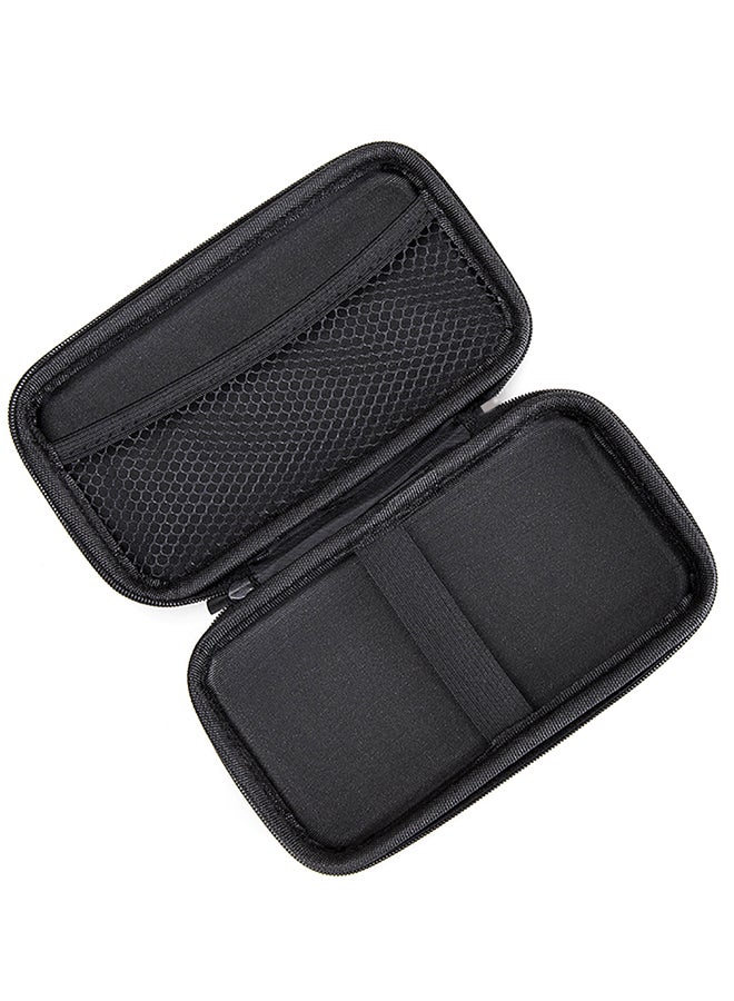 MARGOUN Carbon Fiber Pattern Carrying Case For Power Banks Organizer Case Portable Electronic Pouch Gadget Bag For MacBook Power Adapter Cable Stylus Pen SD Card Charger Mouse Power Bank USB Flash Drive Black - Image 5
