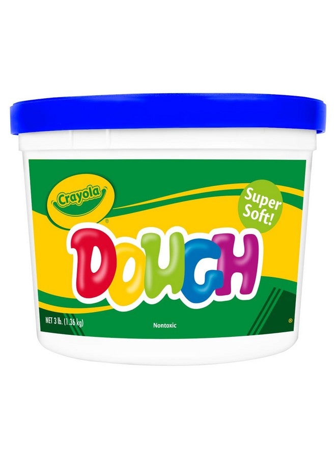 Crayola Modeling Dough, Blue, Bulk Classroom & Art Supplies For Kids, 3lb, Resealable Bucket - Image 2