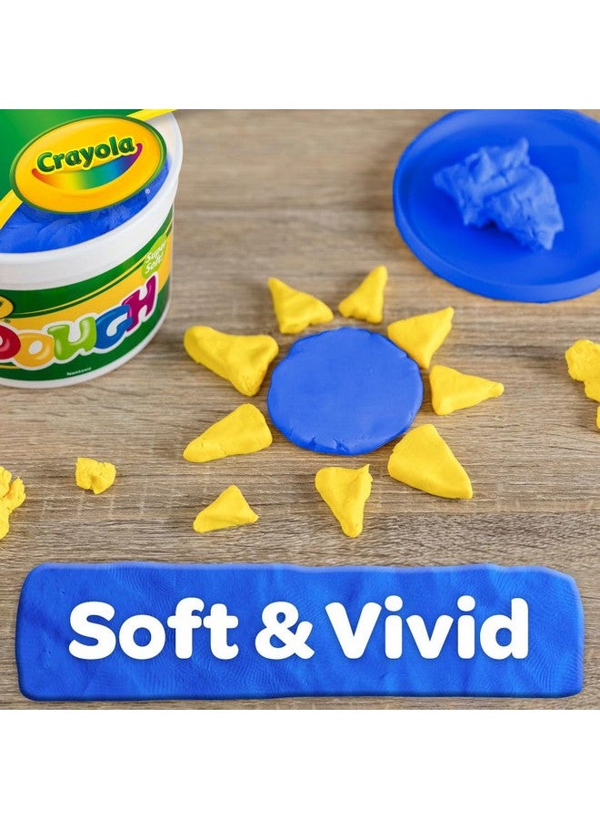 Crayola Modeling Dough, Blue, Bulk Classroom & Art Supplies For Kids, 3lb, Resealable Bucket - Image 5