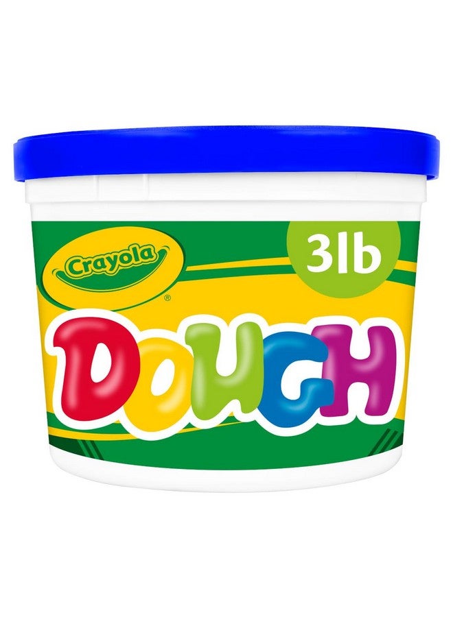 Crayola Modeling Dough, Blue, Bulk Classroom & Art Supplies For Kids, 3lb, Resealable Bucket - Image 1