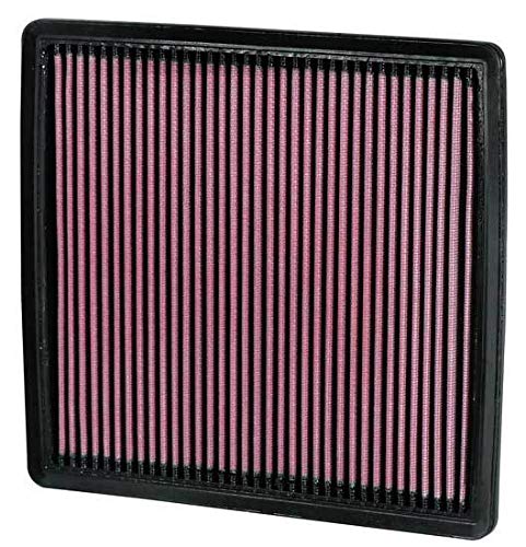 K+N K&N High-Flow Original Lifetime Engine Air Filter: Increase Performance, Premium, Washable: Compatible with 2007-2024 FORD/LINCOLN: Expedition, F150, F250, F350, F450, F550, F560, Navigator, 33-2385 - Image 4