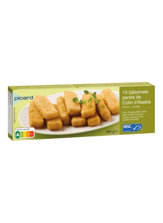 Breaded Hake Sticks 15 Alaskan - 450g