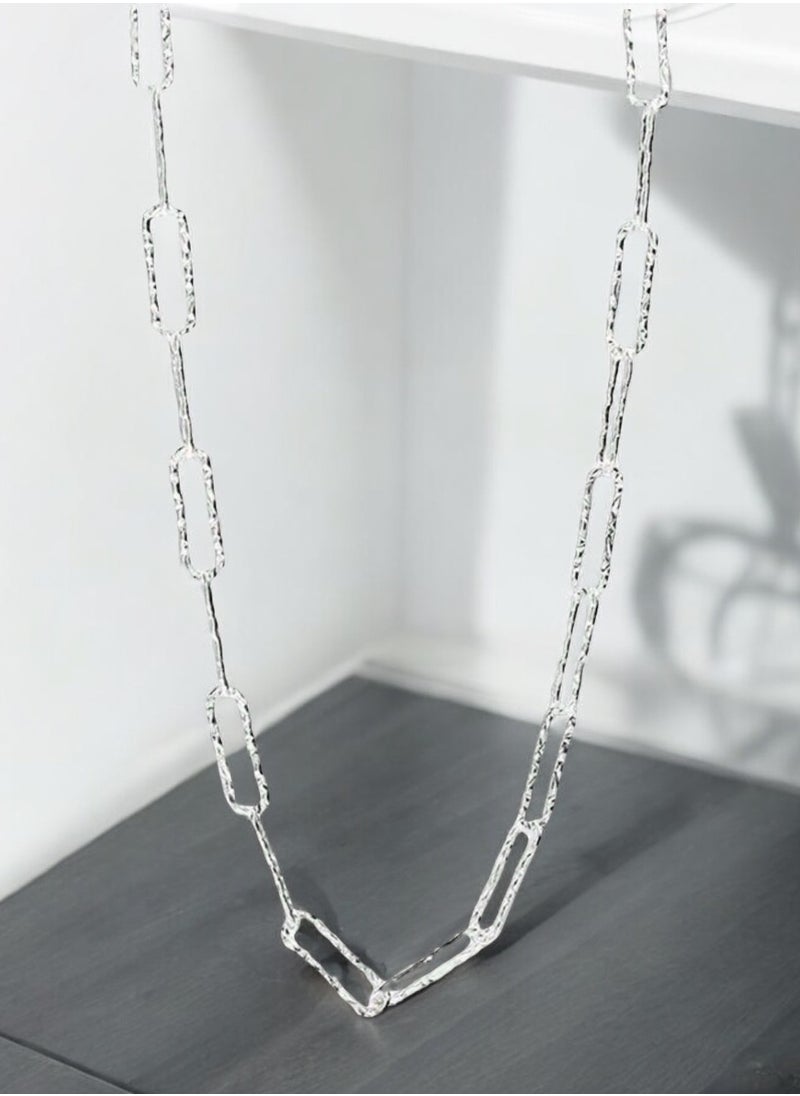 Equal - Amazing & Elegant Silver Stainless Steel Necklace For Women - Image 1