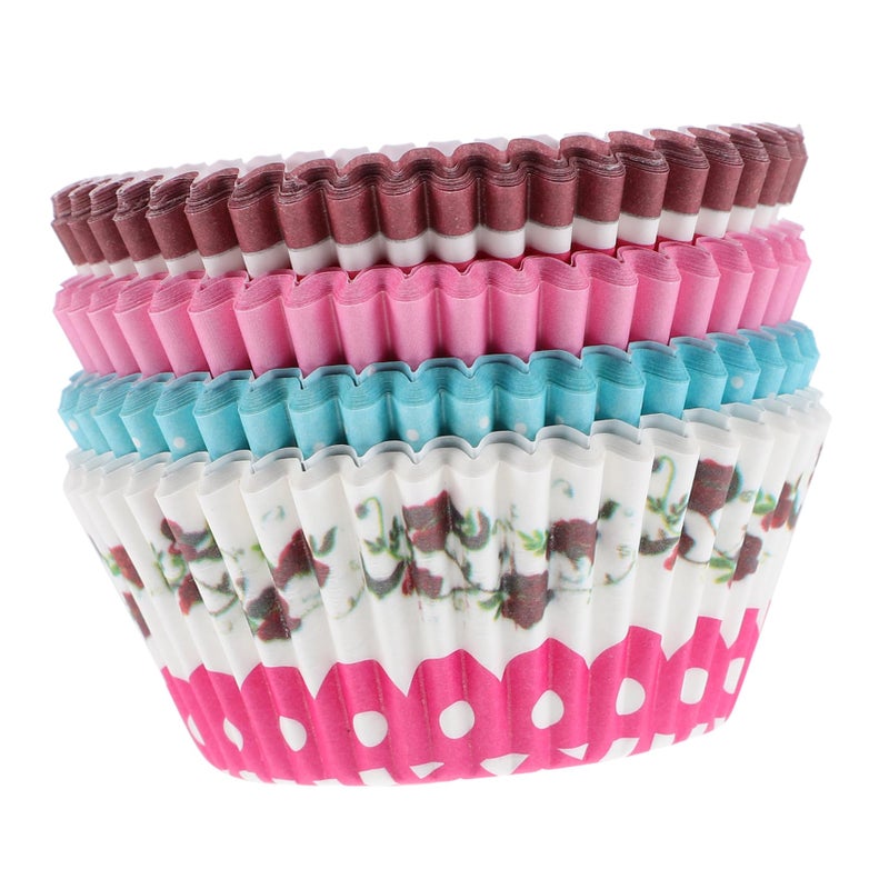 400pcs Baking Paper Muffin Cups Oil Resistant High Temperature Resistant Cake Supplies - Image 2