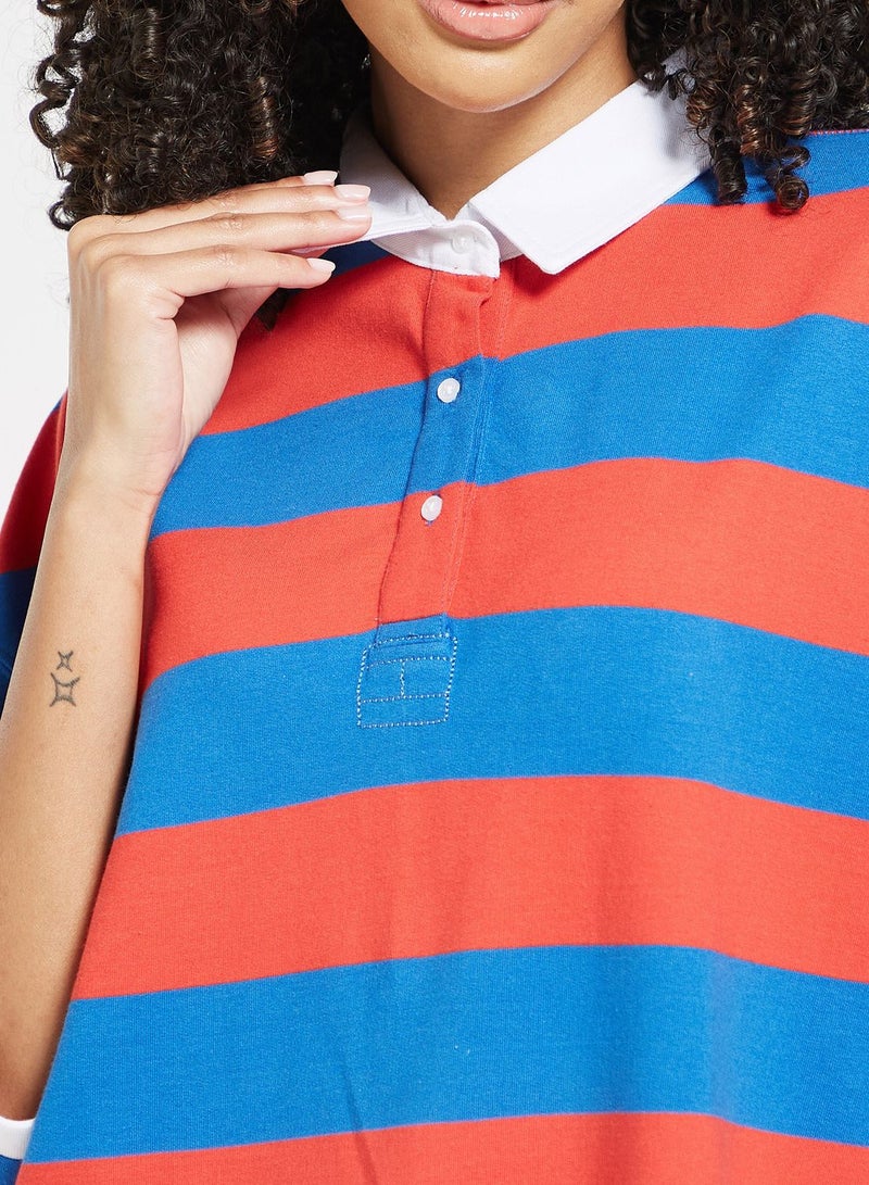 Color Block Oversized T-Shirt