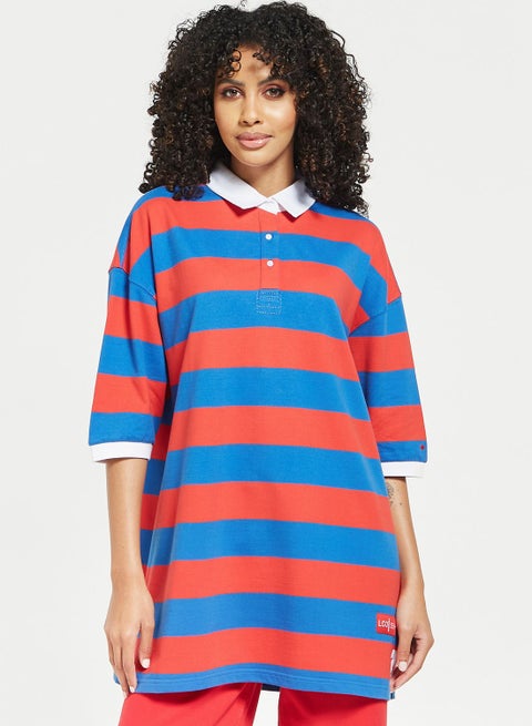 Color Block Oversized T-Shirt