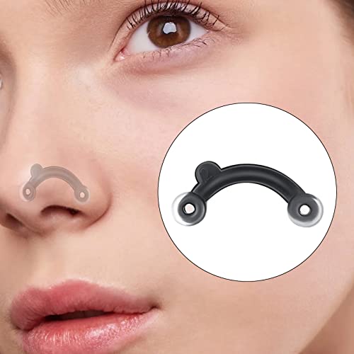 Xokipol طقم 2 - رافع الأنف وشرائح التعديل - أداة تجميل لتقويم جسر الأنف - 3 أحجام، بدون ألم - Image 2