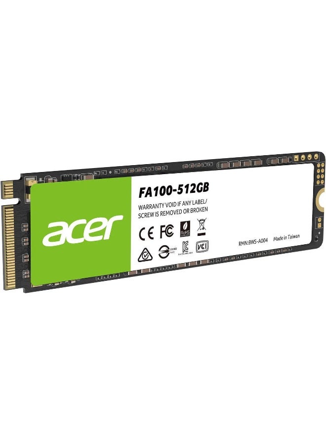 Acer FA100 512GB M.2 PCI Express 3.0 3D TLC NVMe Internal Solid State Drive 512 GB - Image 2